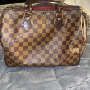 AUTHENTIC Pre-Owned Damier Ebene 30 Speedy Louis Vuitton NO holes, scratches,